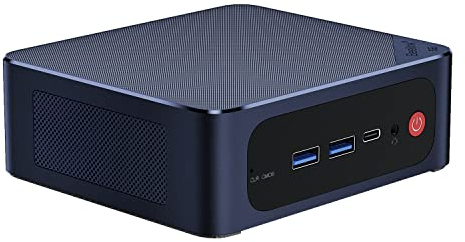 Beelink SEi12 - Mini PC con Windows 11 Pro, Intel Octa Core i5-12450H, RAM 16 GB DDR4 3200, SSD NVMe 500 GB, Slot SATA3, Wi-Fi 6 AX, Gigabit Ethernet, Bluetooth 5.2, DisplayPort 4K, HDMI 4K, USB-C