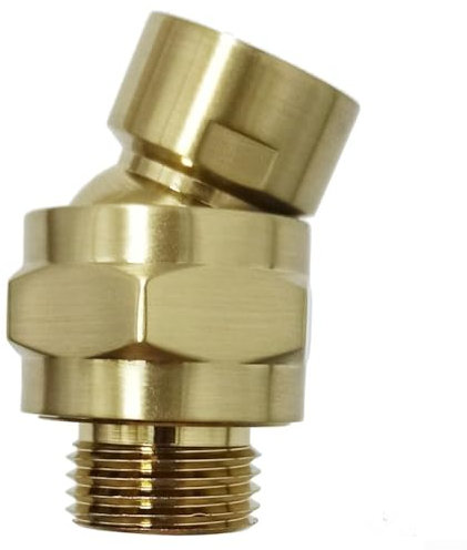 Shower Connector Ball, G1/2 Shower Head Adapter 360 Rotation Ball Joint Shower Head Extension Swivel Adapter Fixed For Bathroom