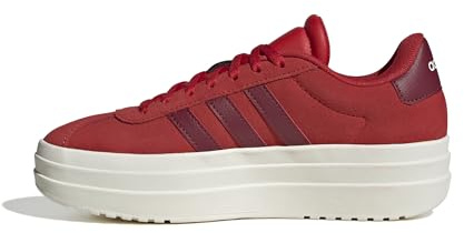 adidas Unisex Kids VL Court Bold Shoes Junior, Collegiate red/Off White/Collegiate Burgundy, 5 UK