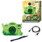 Lexibook, Dinosaure, Appareil Photo 4-en-1 pour Enfant avec Protection, Fonctions Photo, vidéo, MP3 et Jeux, 15 Cadres pour Personnaliser Vos Photos, Carte mémoire de 8 Go Incluse, DJ078DINO