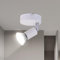 Lichtmaler LED Deckenspots GU10 Wandstrahler - Deckenleuchte Weiß Schwenkbar 330°Deckenstrahler 1 Flammig Deckenlampe Flurlampe Wand Schlafzimmer Badezimmer Küche Ohne Leuchtmittel