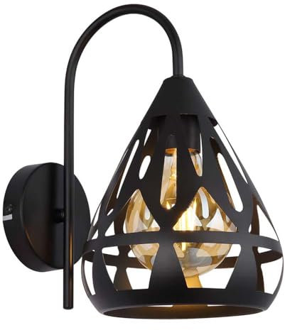 Wall Light Wall Lamp Hallway Light Bedroom Lamp Black Decorative Spot