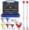 9PCS Airless kit D'accessoires pour Pulvérisateur de Peinture avec 5 Buses Airless Réversibles, 2 Tiges D'extension 30cm, 1 Protecteur de Tête de Buse et 1 Articulation Rotative