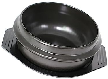 Cabilock Olla Antiadherente De Cerámica Coreana Para Sopa Y Arroz Bibimbap Bandeja De 1500 Ml Exquisita Olla De Cerámica.