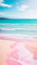 Klassische Puzzles, Puzzle für Erwachsene 1000 Teile, Pink Wave Beach Farbenfrohes Puzzle für Erwachsene und Kinder 75 x 50 cm Puzzlespiele Geschenke für Frauen, Geschenke für Männer