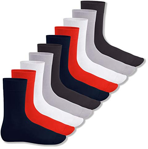 Footstar EVERYDAY! 10 PAAR Damen Herren Socken - Metropolis 47-50