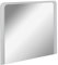 FACKELMANN LED Spiegel Milano 100 / Wandspiegel mit Design-LED-Beleuchtung/Maße (B x H x T): ca. 100 x 80 x 3 cm/Lichtfarbe: Kaltweiß/Leistung: 15,5 Watt/Badspiegel mit austauschbaren LEDs