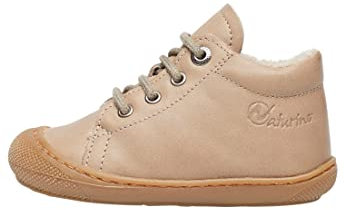 Naturino Cocoon-Lauflernschuhe aus Leder mit Wollfutter Beige 23