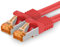 1aTTack.de 7,5m - Cat.7 Netzwerkkabel Rot - 1 Stück Gigabit Ethernet LAN Kabel 10000 Mbit s Patchkabel Cat7 Kabel S FTP PIMF Schirmung LSZH Cat.7 Rohkabel Rj45 Stecker Cat 6a - 1 x 7,5 Meter