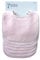 Doppellagige Sabberlätzchen für Babys, Baumwolle, weich, saugfähig, 7 Stück (pink-waterproof)