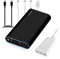 BatPower 98Wh Hohe Energie Laptop USB C Powerbank Kompatibel mit MacBook Pro Air USB-C Laptop Tragbares Ladegerät Externer Akku & Ultra dünn 120W PD USB-C Netzteil, USB Fast Charge Tablette smartphone