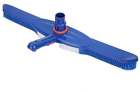 Poolreiniger Kunststoff-Pool Vacuum Kopfreinigung Werkzeuge Teich Pools Vakuumsauger Pinselreiniger Werkzeug aspirateur piscine 18 Zoll (Color : Blue)