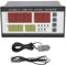 Controlador de Termostato, termostato de incubadora de 220 V, controlador de humedad de temperatura de rotación automática de huevos de alta precisión,controlador de temperatura digital