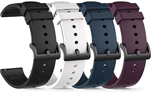 Armband Kompatibel für Blackview X5/Blackview X1/Blackview W20 1,83 Zoll Uhrenarmbänder für IOWODO X5/W13 Armband Verstellbarer Gürtel (4er-Pack A)
