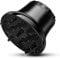 Hair Diffuser Hairdryer Universal Hair Dryer with Diffuser for Curly Hair Adjustable from 1.4 in to 2.6 inch Hairdryer Attachment for Natural Curly Wavy Hair - Black