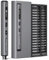 ARROWMAX Cacciavite elettrico, cacciavite precisione con 34 punte magnetiche, 4 impostazioni di coppia, punto rosso, design vincente IF, mini cacciavite a batteria per telefono, laptop, (SES), grigio