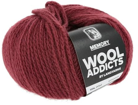 Lang Yarns - Memory 0062 burgundy 50 g