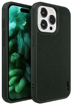 LAUT - URBAN Protect Hülle kompatibel mit der iPhone 15 Pro (6.1) - Olive