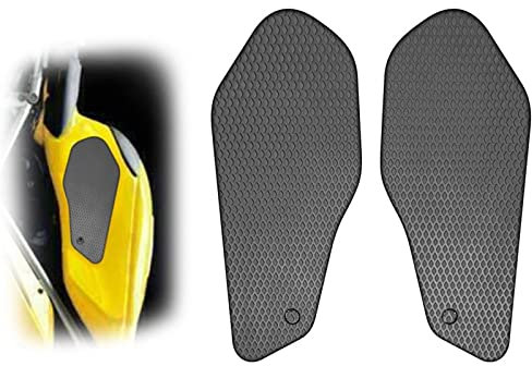 BBAUER Adesivo Serbatoio Moto Rilievo del Carro Armato Sticker Gas Ginocchio Grip Protector per Ducati Superbike 749 999 2000 2001 2002 2003-2008