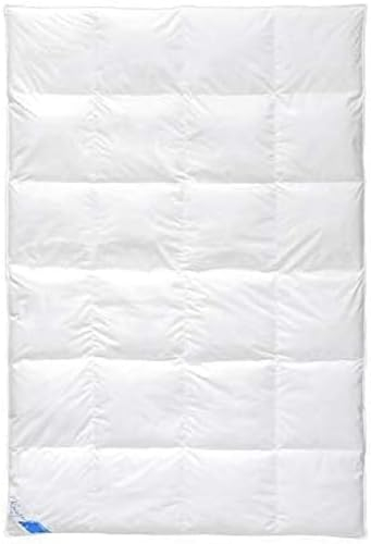 LINEA by böhmerwald - Comfort - kuschlige Daunendecke warm, 220x240, 90% Neue Flauschige Daunen / 10% Federn Klasse 1, Allergiker geeignet, waschbar bis 60 °C, in Deutschland produziert