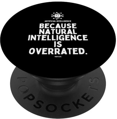 Künstliche Intelligenz Wissenschaft STEM Geek Nerd PopSockets mit austauschbarem PopGrip