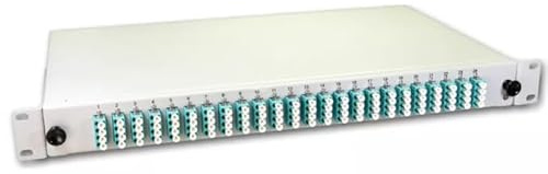 Lightwin LWL Spleissbox, 12 Fasern, 6X DLC Multimode, 50/125µm OM3 Pigtail Spleißboxen (SPBOX 12G50 OM3 DLC) Marke