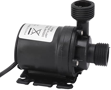 Ice Maker Booster Pump, Water Pump IP68 Low Noise Leakproof for Dishwasher (DC24V)