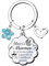 XQXQXZ Porte clés Nounou Bijoux Nounou Cadeaux Nounou Merci Nounou,Cadeau Noël Nounou,Anniversaire Nounou,Cadeau de fin d'année Cadeau Anniversaire porte-clés Nounou (4)