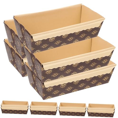 Garneck 25 Moldes De Papel Para Hornear Pasteles Rectangulares Antiadherentes Resistentes Al Calor Fáciles De Usar Desechables Decorativos Para Eventos En Interiores Y Exteriores