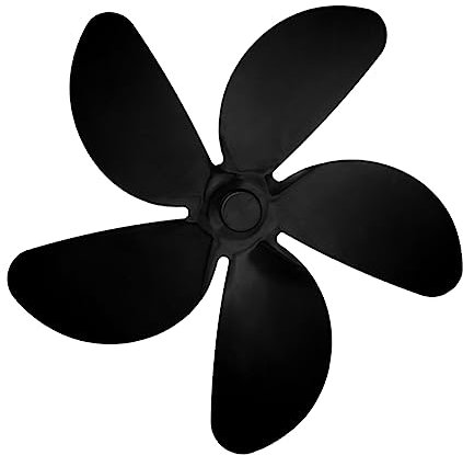 Gatuida Ersatzventilatorblätter Für Kaminofen Lüfterzubehör Für Wärmebetriebene Ofenventilatoren Holzbrennfächerteile Zur Optimalen Warmluftverteilung