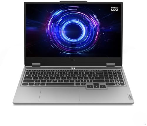 Lenovo LOQ 15 Notebook Gaming, NVIDIA GeForce RTX 5060 8GB GDDR7, Intel Core i7-13650HX, RAM 16GB DDR5, 1TB SSD, Schermo 15.6 FHD (1920x1080) 144Hz, Windows 11 Home, Tastiera Retroilluminata Bianca
