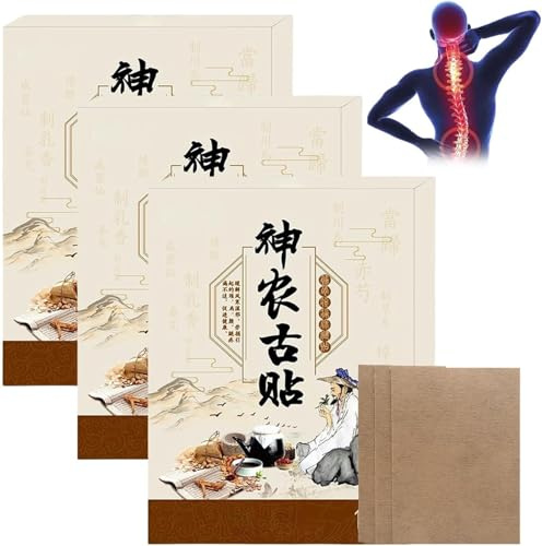 Ancient Remedies Health Patch, Shoulder and Waist Stickers, Lumbar Relief Patches, Heating Pain Relief Patch for Back, Neck, Shoulder, Knee, Joint,Muscle Pain (3)