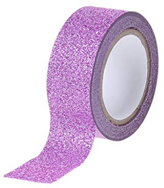 Generico Decorazione per Ginnastica Ritmica Nastro Glitterato Adesivo per Cerchi Adesivo per Bendaggio Autoadesivo Adesivo Impermeabile Pistola per imballaggio Durevole