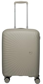 Travelite Tamaris Handgepäck Koffer VOYAAGE S, 55x40x20 cm, 2,4 kg, leicht | Hartschalenkoffer aus Polypropylen für Condor, Lufthansa, Eurowings & Ryanair, 4 Doppelrollen, Zahlenschloss, Bordtrolley