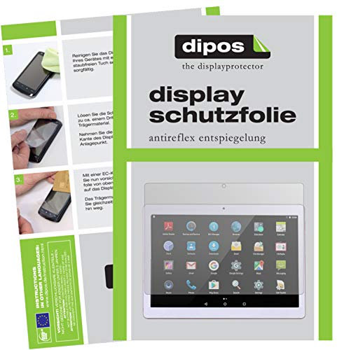 dipos I 2X Protector de Pantalla Mate Compatible con Sannuo 10.1 Pulgada 3G Tab pelicula Protectora