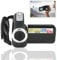 Digital Video Camera Camcorder, Portable Exquisite 2'' TFT LCD,1080 * 720,4k HD, Support Memory Card,Best Gift for Children Kids (Black)