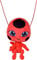 BANDAI - Miraculous Ladybug - Weiches Stofftier 15cm - Tikki - P50691