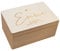 Personalisierte Erinnerungsbox Box Aufbewahrungsbox Erinnerungskiste mit Namen Holzkiste für Kinder Geschenkbox Geschenkidee für Jungs Mädchen Löwe Geburtstagsgeschenk hellomini (Herz/Stern)