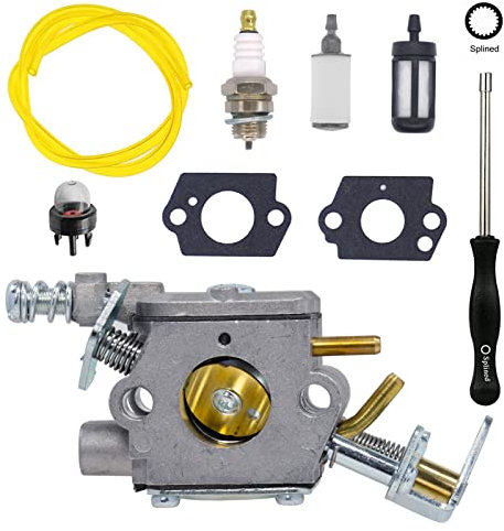 FitBest Carburador C1M-H58 para motosierra Ryobi RY10518 RY10519 RY10520 RY10521 Homelite UT10519 UT10522 UT10526 UT-10550 UT-10927 46CC 309360000 02 30 9360001 Carb