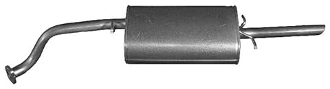 IZAWIT 22.015 Endschalldämpfer Hinten Kompatibel mit DAEWOO LANOS Stufenheck KLAT 96182257