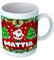 Overthetee Tazza Natalizia Personalizzata NOME Alberi Natale Babbo Natale Neve Papà Natale Simpatica Tazza Colazione Regalo con Nome
