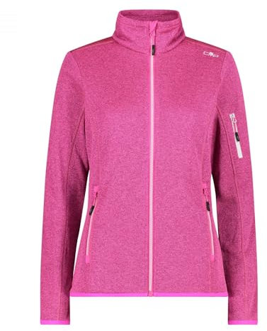 CMP Damen Knit-Tech Jacke, Fuchia Lighter, 50