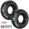 RUTU Tube Intérieur 18x8.50-8 / 18x8.50-8 Avec Tige Droite TR13 Compatible avec Tondeuses à Mowers, Wheelbarrows, ATVs, Go Karts, Tractors, Snow Blowers, Golf Carts, Trailers (Pack de 2)