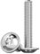 Drenky 20 Stück M5x40mm Flachkopfschrauben Mit Flansch, Schrauben Torx ISO 7380-2 Flanschschrauben Rostfrei Edelstahl A2 V2A Flachkopf Schrauben Mit Scheibe, Vollgewinde