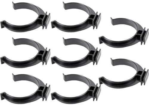 EYVRPAU 8 unidades Gancho para zócalo de cocina, zocalo patas muebles cocina, con soporte de montaje, clip de plástico, patas, pies, paneles