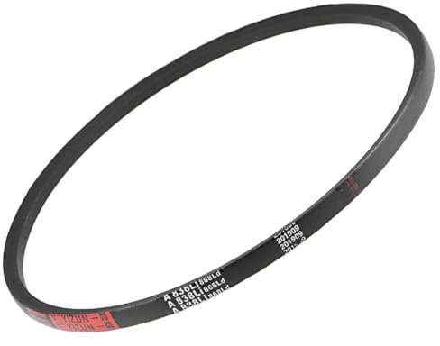 TA-VIGOR A838 V-Belt 838mm Inner Girth 13mm Width 8mm Thickness Rubber Drive Belt, Power Transmission V-Belt Replacement for Lawn Mowers, Drill Press, Tractors, Bandsaws