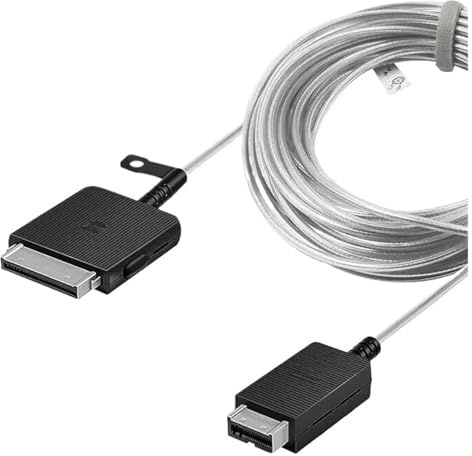 Frame Extension Cable 15M One Connection Cable，Compatible for Samsung，VG-SOCR15/ZA BN39-02470A for QN43LS03TAF QN50LS03TAF TV Connection Cable Accessory Replacement