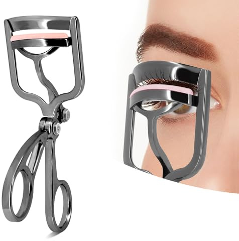 Wimpernzange Curl Professionell Luxus Wimpern Curler für Sanften und Präzisen Griff und Heben von Wimpern (Schwarz)
