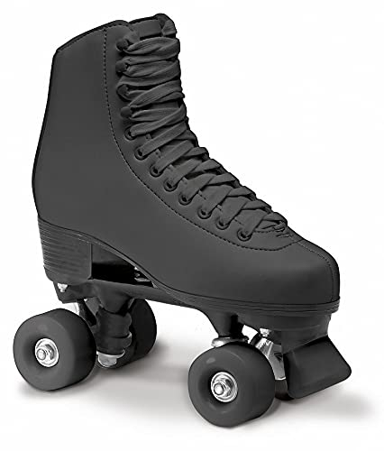 Roces Erwachsene RC1 Classicroller Rollerskates/Rollschuhe Artistic, schwarz, 43