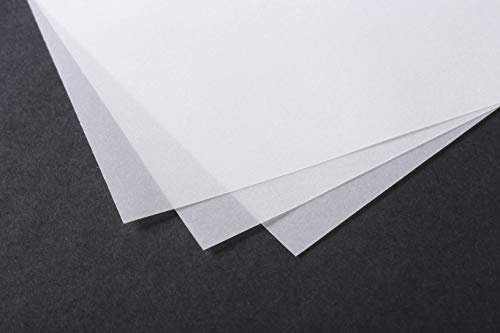 Clairefontaine 975084C Ries Transparentpapier (DIN A3, 29,7 x 42 cm, 50 Blatt, 70 g, ideal für technische Zeichnen) transparent Durchsichtig